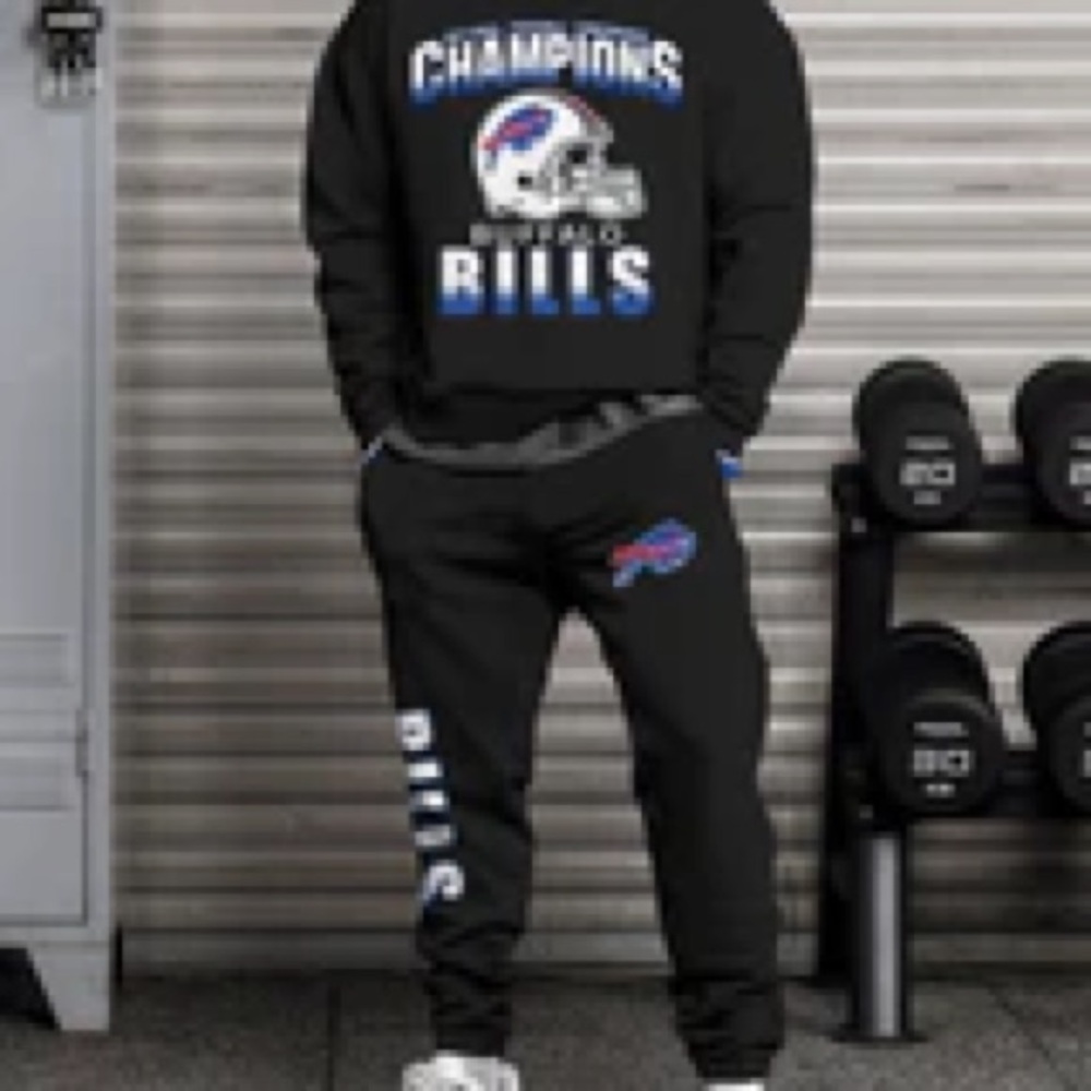 Buffalo Bills Champions Gray Tracksuit